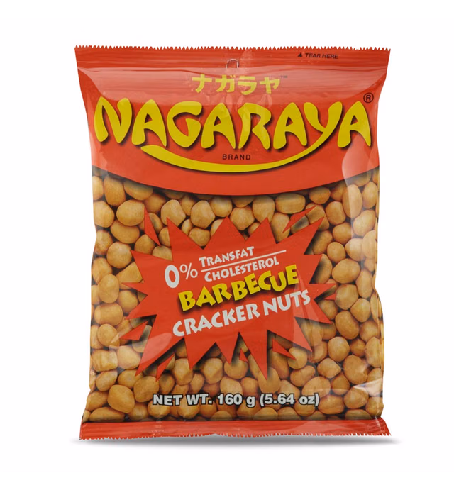 Cracker Nuts (Barbeque Flavor) - 5.6oz (Pack of 6)