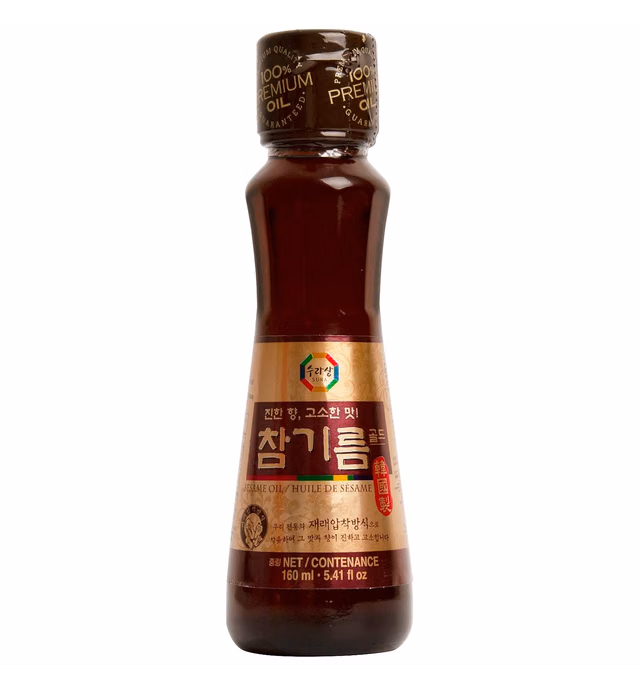 Surasang Korean Toasted Sesame Oil, Nutty and Complex, 5.41 Fl Oz