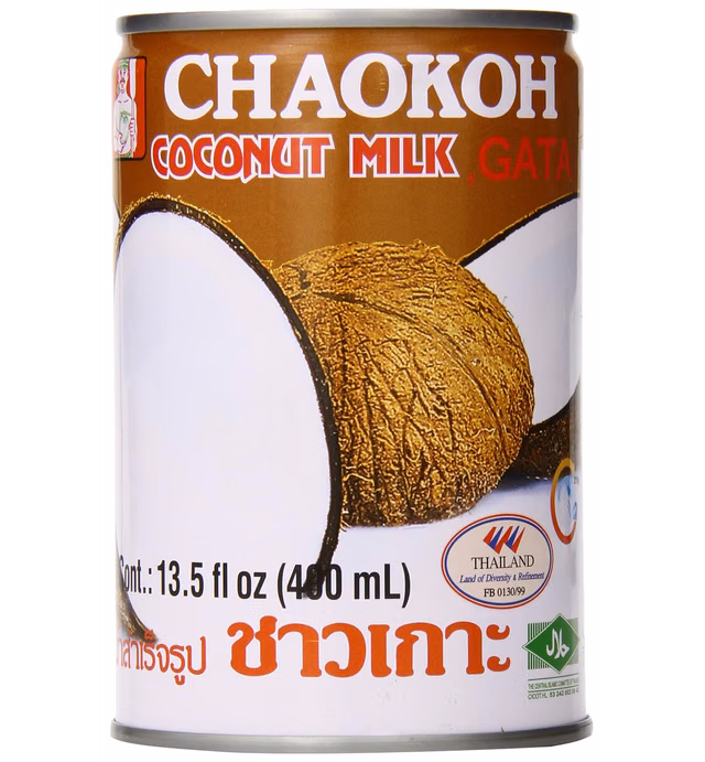 Chaokoh Coconut Milk, 13.5 Fluid Ounce (Pack of 12)
