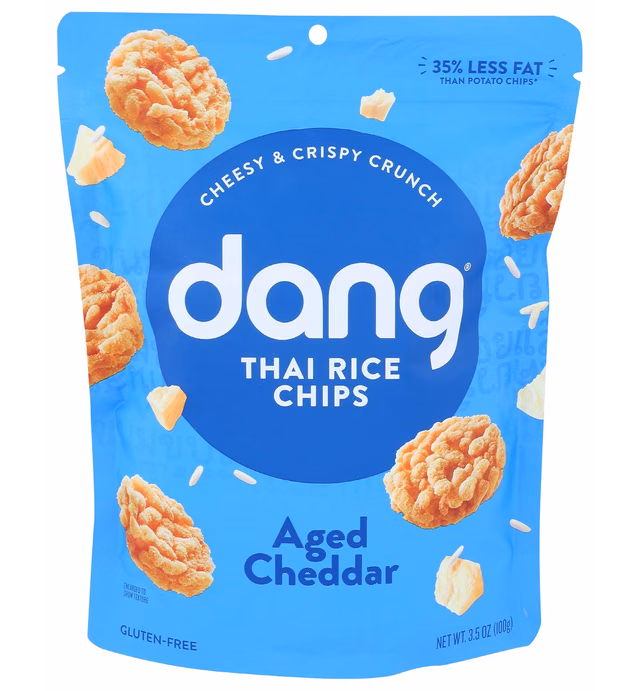 Dang Sticky Rice Aged Cheddar, 3.5 Ounce
