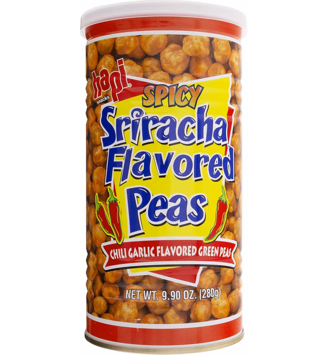 Hapi Snacks, Spicy Sriracha Peas, 9.9 oz