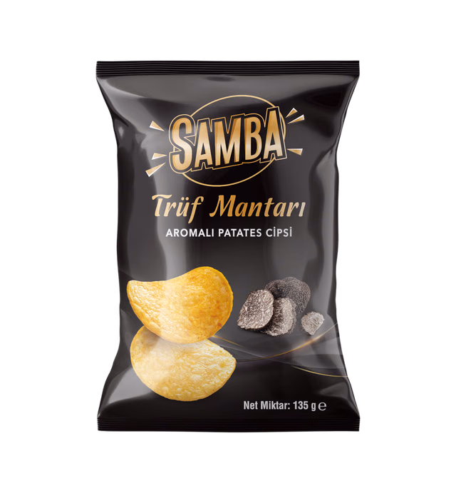 SAMBA POTATO CHIPS WİTH TRUFFLE MUSHROOM 135G