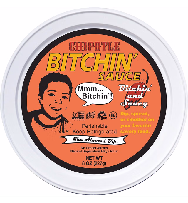 Chipotle Bitchin' Sauce, 8 oz - The Almond Dip