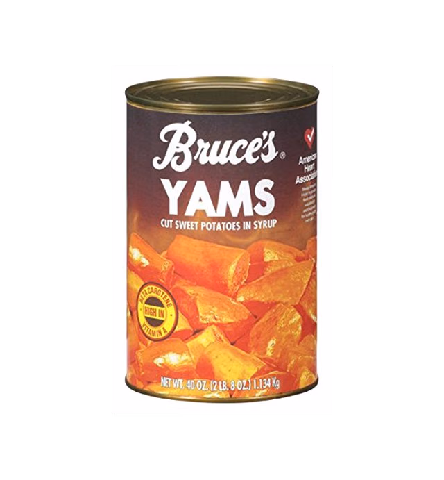 Bruce's Yams Cut Sweet Potatoes in Syrup, 40 Oz