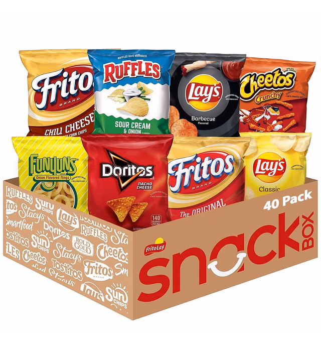 Frito-Lay Variety Pack, Party Mix, 40 Count (Pack of 1)