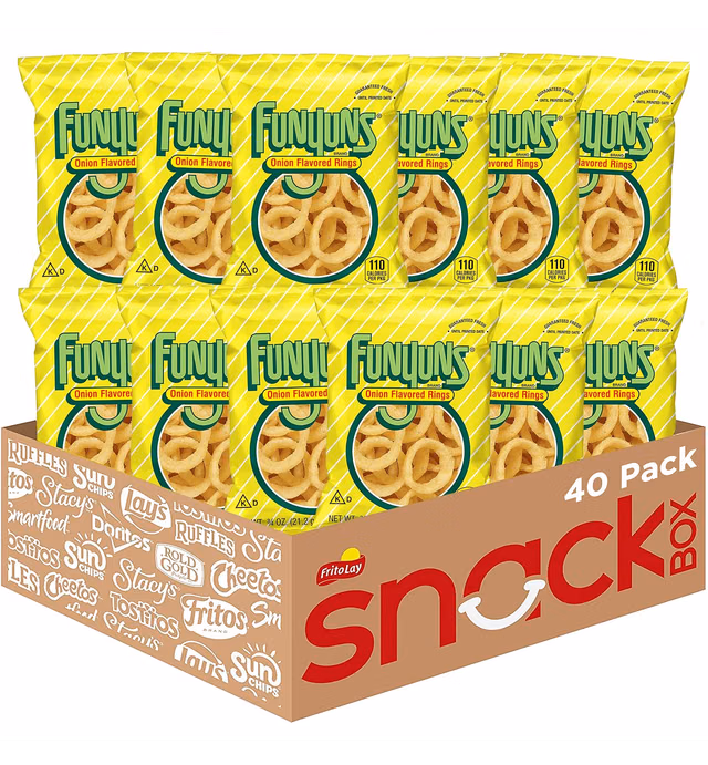 Funyuns Onion Flavored Rings, .75 Ounce (Pack of 40)