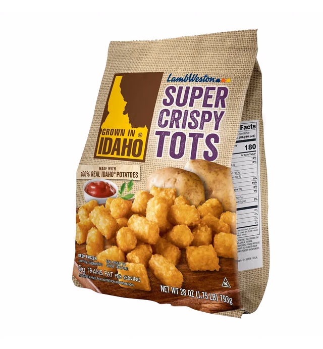 Grown in Idaho Crispy Potato Puffs, 28 oz (Frozen)