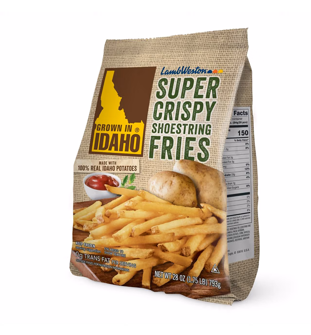 Grown in Idaho Super Crispy Shoestring Fries, 28 Oz