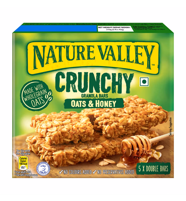 Nature Valley Oats 'n Honey Granola Bars 8.94 oz (12 Bars)