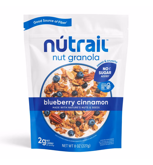 NuTrail Blueberry Cinnamon Granola - 8oz