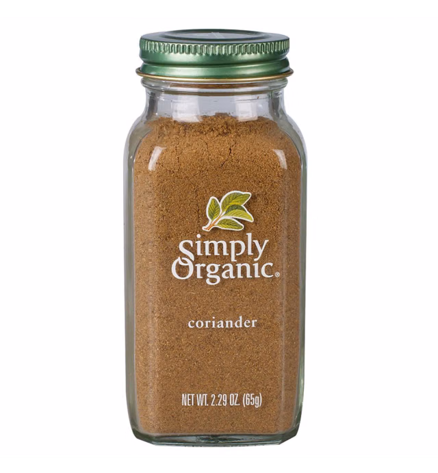 Simply Organic Coriander Seed Ground, 65g