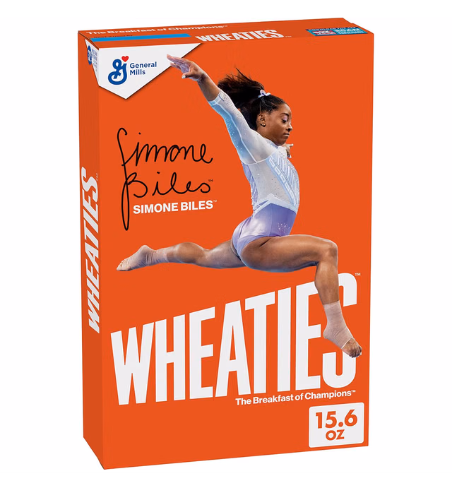 Wheaties 100% Whole Wheat Flakes Breakfast Cereal, Breakfast of Champions, 15.6 oz