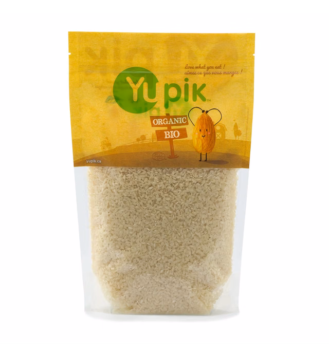 Yupik Organic Arborio Rice, 2.2 lb, Non-GMO, Vegan, Gluten-Free