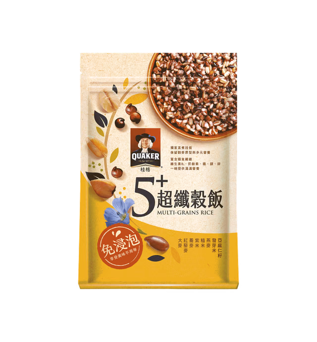 桂格免浸泡5+超纖穀飯