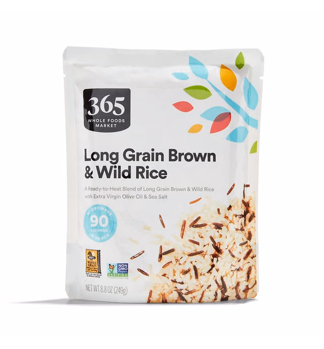 365 by Whole Foods Market, Long Grain Brown and Wild Rice, 8.8 Ounce