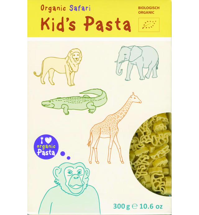Alb Gold Organic Safari Shape Kid's Pasta, Safari Shape Pasta, 10.6 Ounce