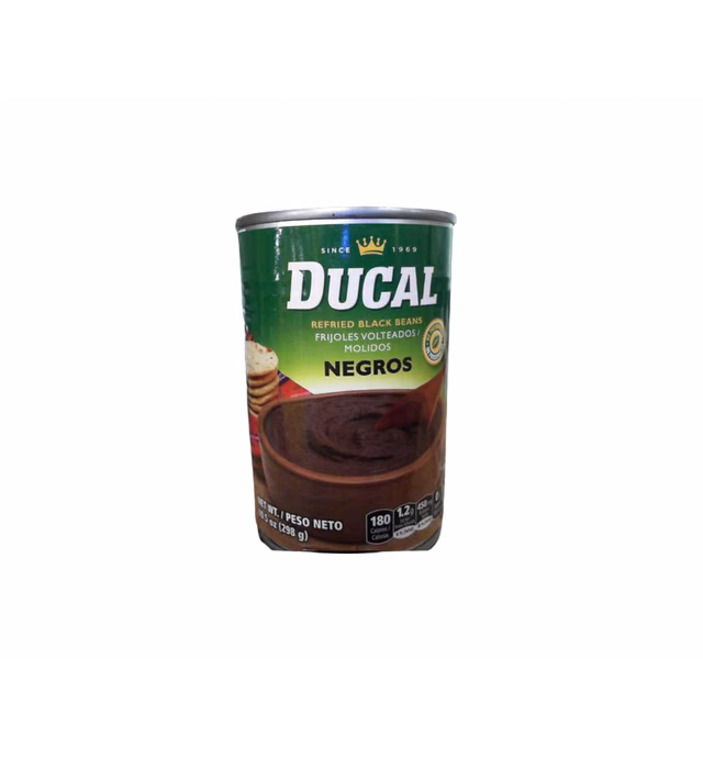 Goya Foods Ducal Refried Black Beans, 11-Ounce (Pack of 24)