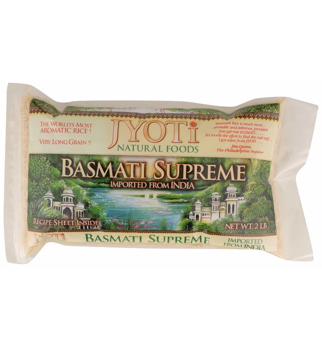 Jyoti Rice Basmati Supreme, 2 lb