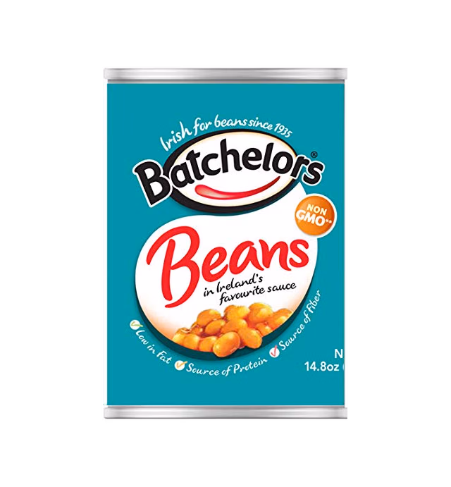 Batchelors Baked Beans In Tomato Sauce, 14.8-Ounce Cans (Pack of 12)