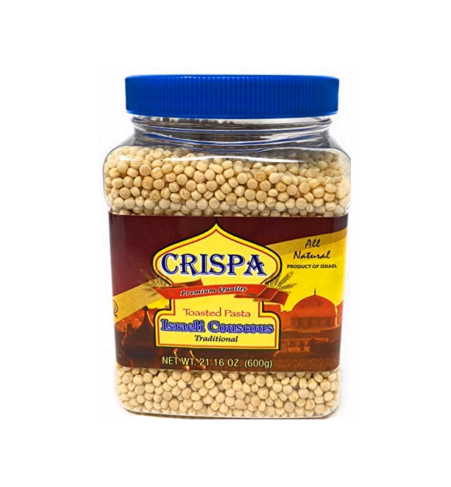 Crispa Israeli Couscous 21.16 oz All Natural. Product Of Israel (Traditional)