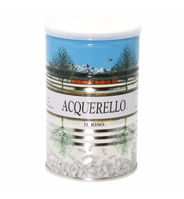 Acquerello Italian Carnaroli Aged Risotto Rice, 17.6 Ounce Tin