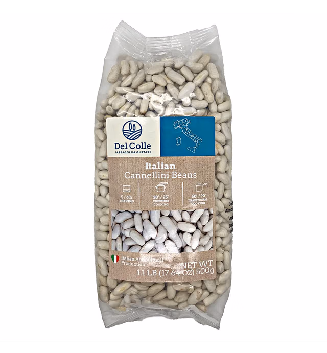 Italian Cannellini Beans | 1.1lb (500g) - (Pack of 1)