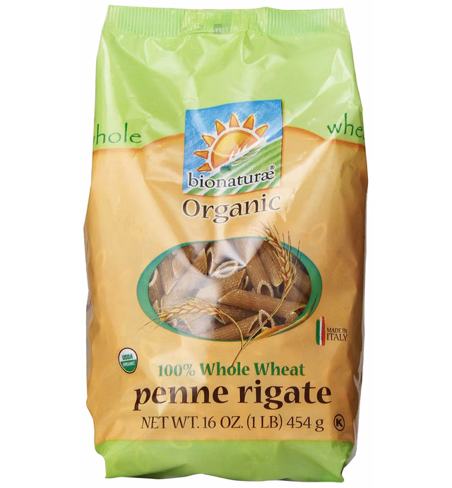 Bionaturae Organic Pasta, Whole Wheat Penne, 16 Oz