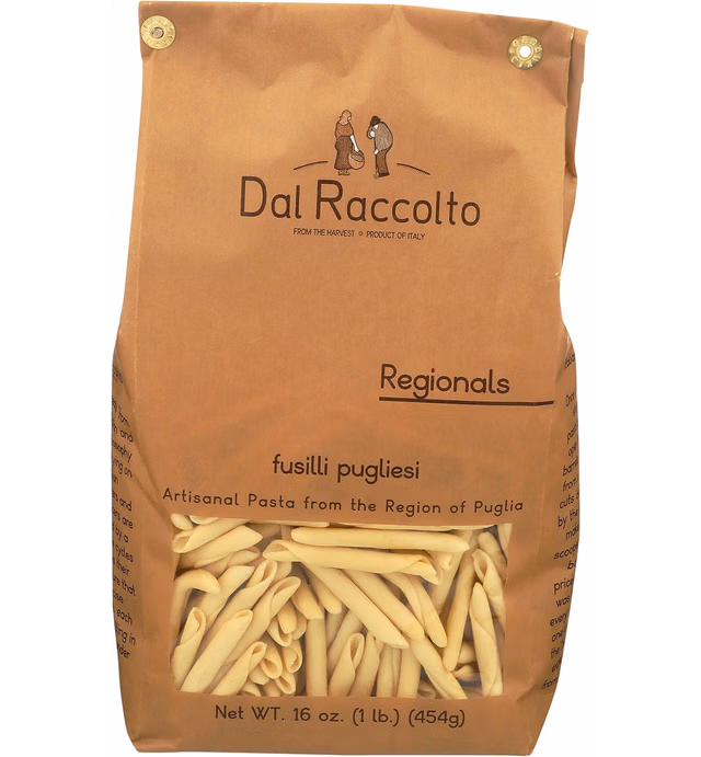 Dal Raccolto Fusilli Pugliese Pasta, 1.0 lb