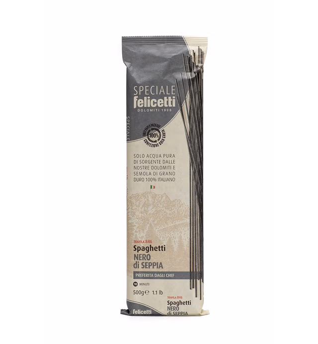 Felicetti Black Squid Ink Spaghetti 17.6oz (500g)