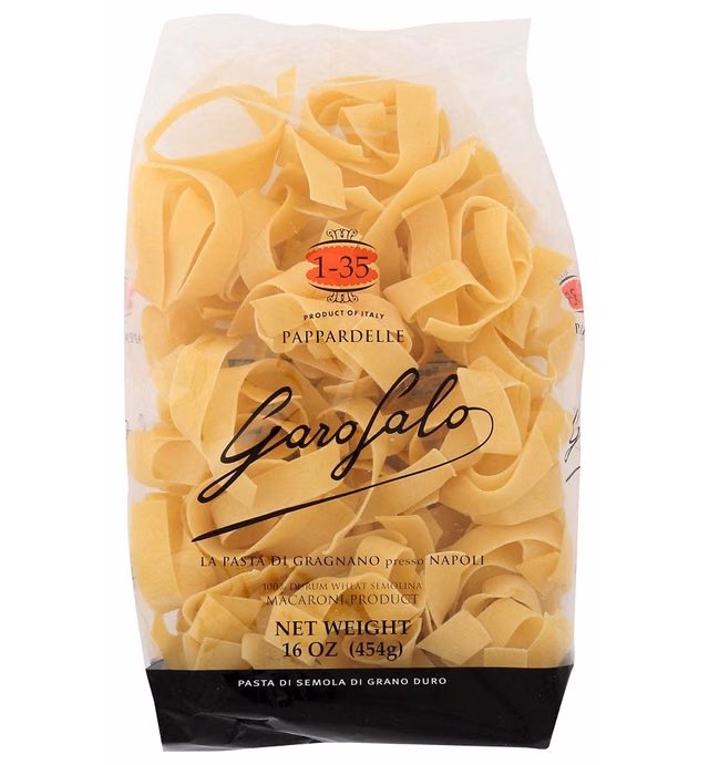 Garofalo No.1-35 Pappardelle Semolina Pasta, 16 oz