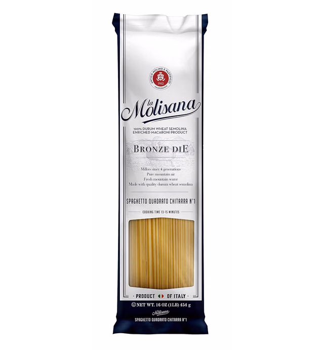 La Molisana Spaghetti Chitarra 15B, 1 Pound (Pack of 18)