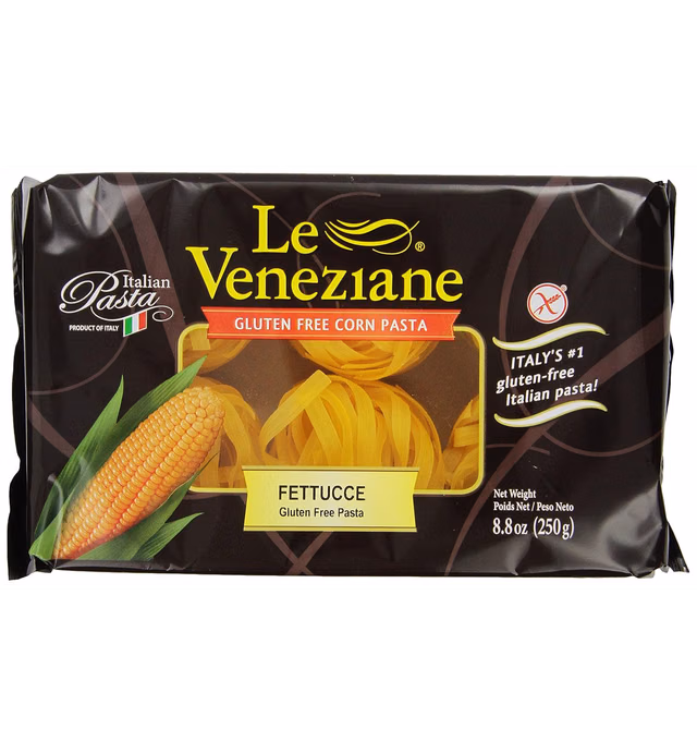 Le Veneziane Fettucce, 250-Gram Packages (Pack of 12)