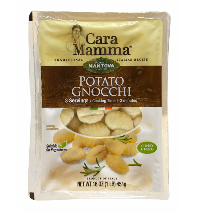 Mantova Potato Gnocchi, 6.6 Pound (Pack of 6)