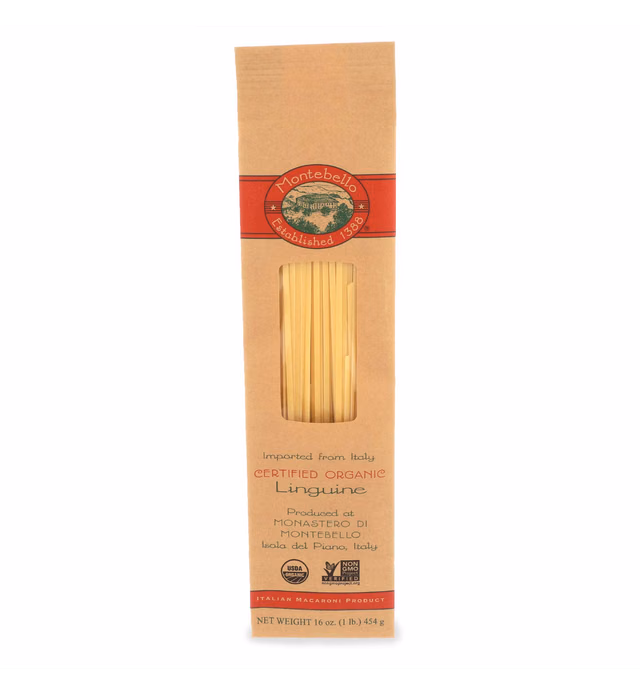 Montebello Organic Linguini, 1 lb (4-pack)
