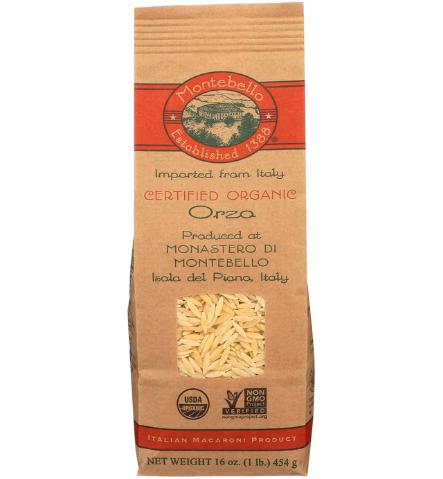 Montebello Organic Orzo, 1 lb
