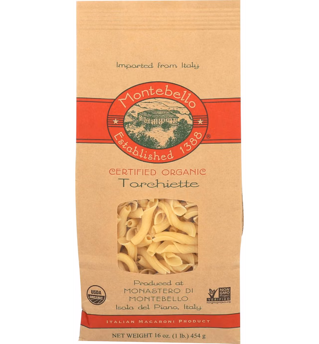 Montebello Organic Torchiette, 1 lb.