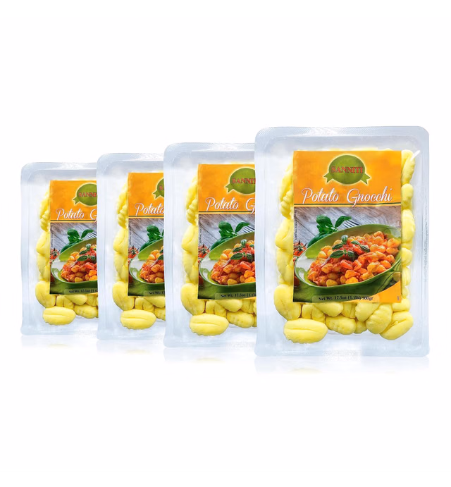 Sanniti Potato Gnocchi, 1.1 lbs (Pack of 4)