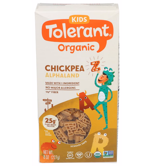 Tolerant Foods Organic Alphaland Chickpea, 8 OZ