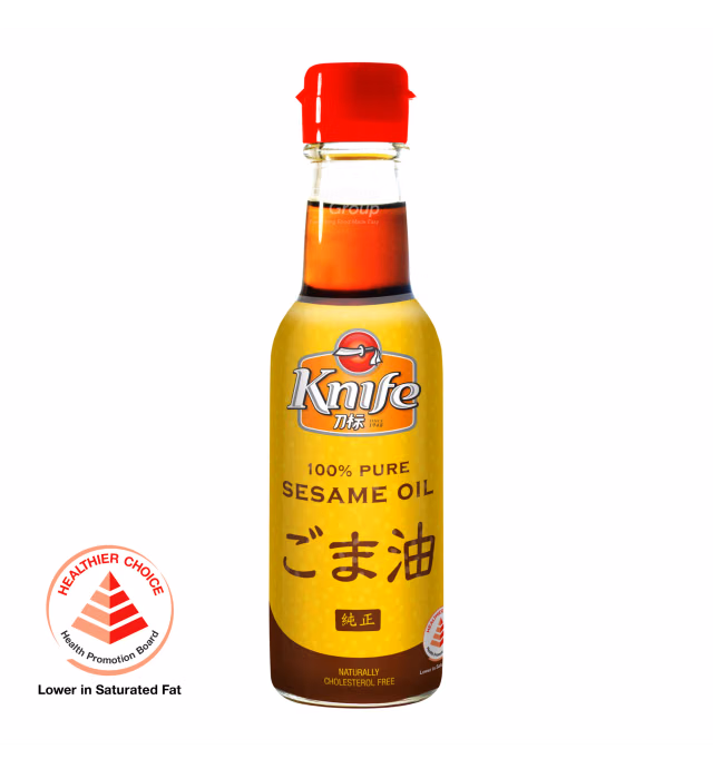 Knife 100% Pure Sesame Oil