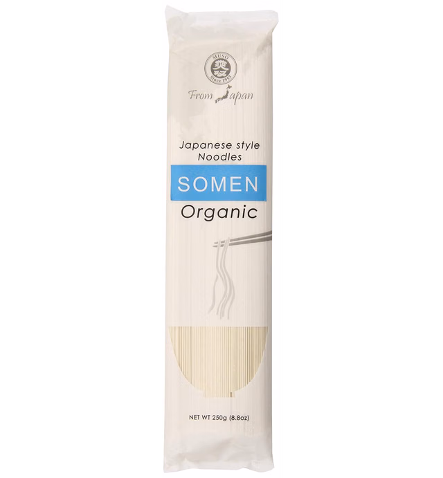 Muso From Japan Organic Japanese Noodles, Somen - Macrobiotic and Vegan - 8.8 Ounce (Pack of 1)