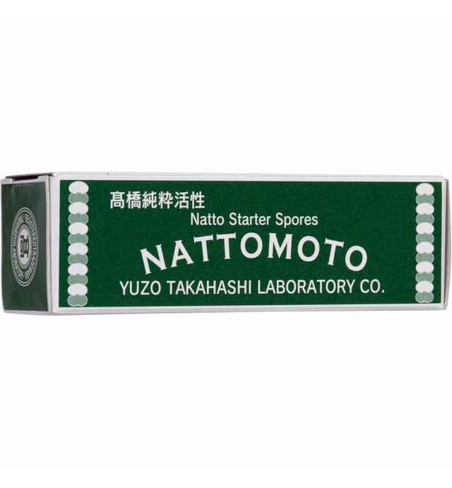Japanese Natto Starter Spores (Nattomoto) - 3g (enough to make 30kg of natto). 100% Organic Soybean Extract. 100% Product of Japan