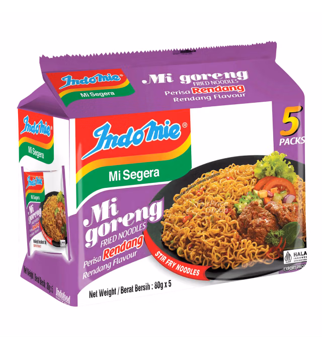 Indomie Mi Goreng Instant Noodles - Rendang