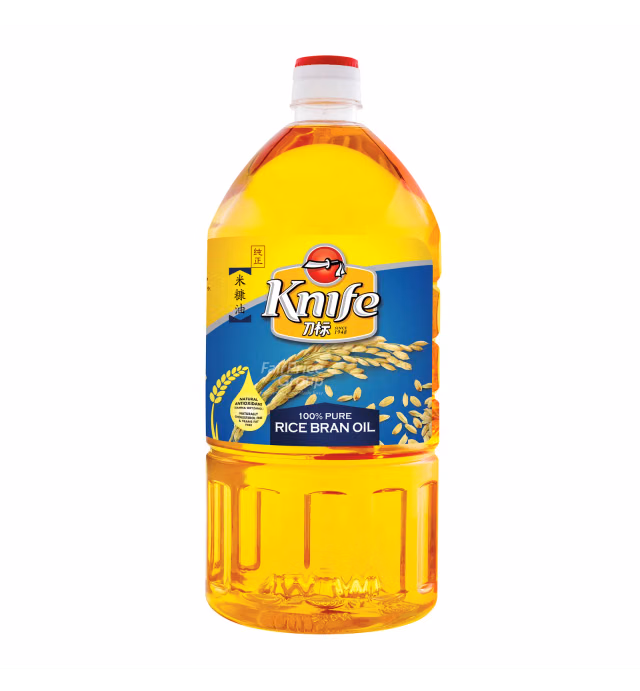 Knife Brand Rice Bran Oil