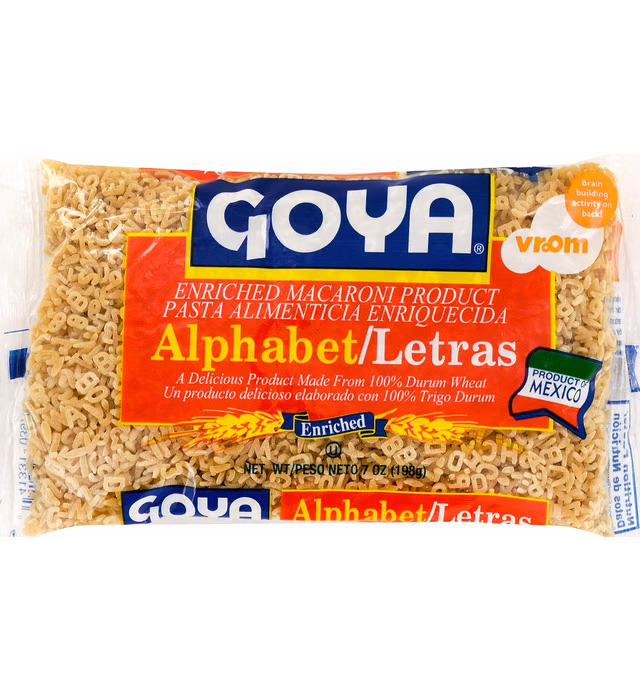 Goya Alphabet Pasta, 7 Ounce