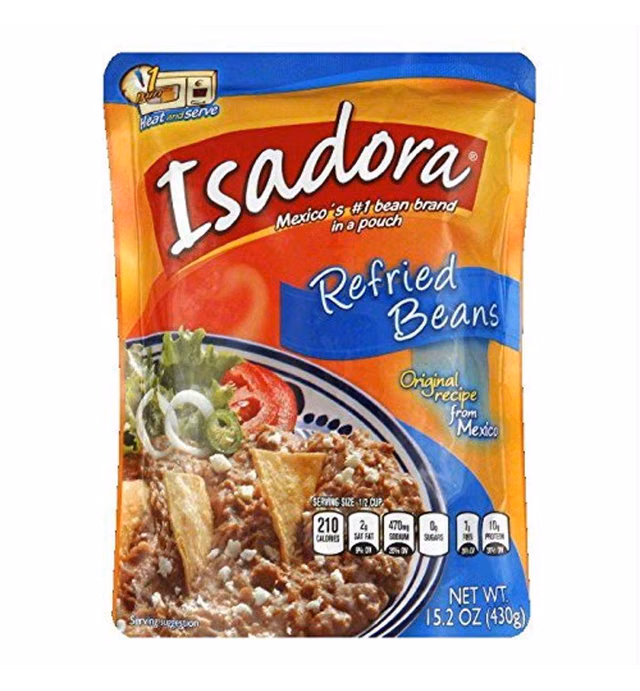 Isadora Bean Refried Original Recipe, 15.2 oz