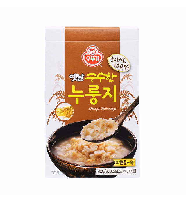 Scorched Rice Chip (2.1ozX5pack/case)구수한 누룽지(60gX5pack/1case) (4 CASES)