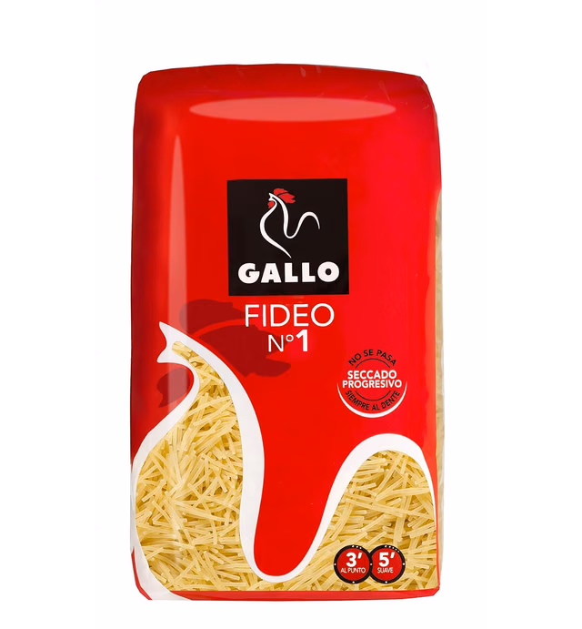 Gallo Fideo Fino No. 1 Thin Fideo Pasta 450 Grams