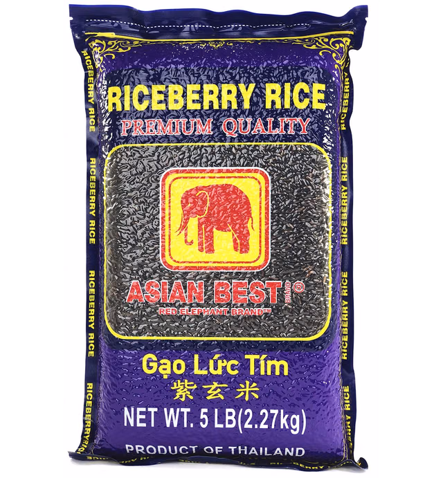 Asian Best Riceberry Rice, 5 Lb
