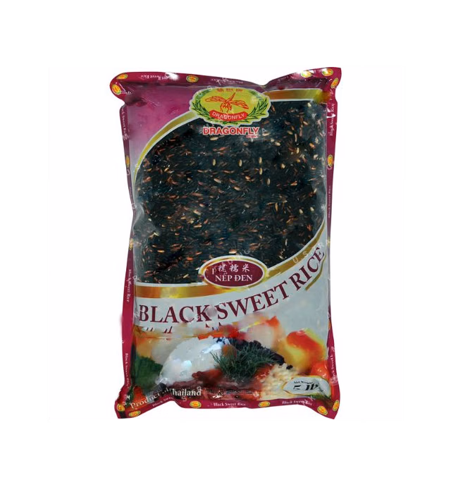 Dragonfly Black Sweet Rice, 5-Pound, 80.0Ounce