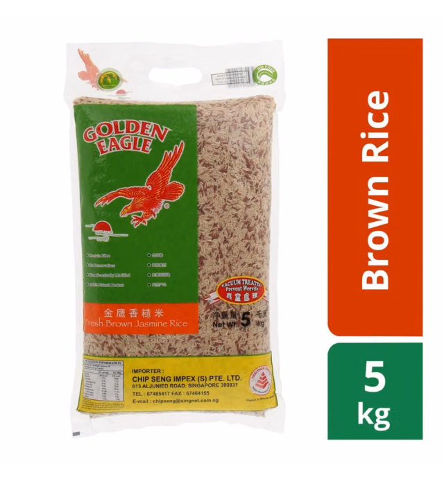 Golden Eagle Fresh Brown Jasmine Rice